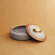 Cane Handle Casserole - Matte Blue